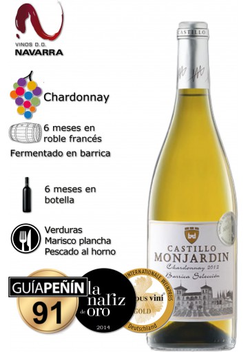 Castillo de Monjardin Chardonnay fermentado en barrica